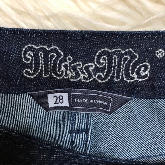 Miss me Nicole size 28 skinny blue women - Picture 4 of 7